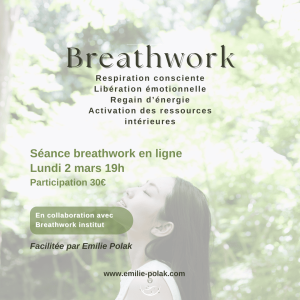 Respiration consciente Breathwork en ligne